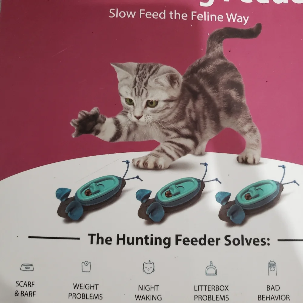 Doc & Phoebe's Cat Co. Ethical Cat Treat Toy the Indoor Hunting Feeder